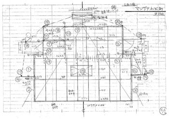 「マンザナ、わが町」平面図