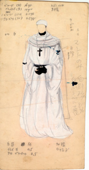 「ひばり」衣装デザイン画