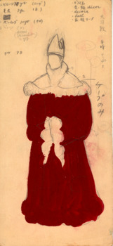 「ひばり」大司教衣装デザイン画