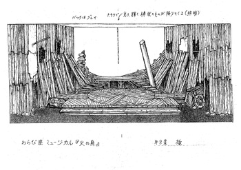 「火の鳥」8景デザイン画