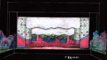 「KANO 〜1931 甲子園まで2000キロ〜」デザイン画 嘉義の村