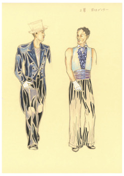 「Pal Joey」デザイン画