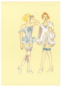 「Pal Joey」デザイン画