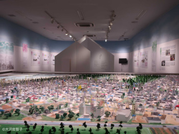 企画展「3.11現場の事実×心の真実 世界がすこやかであるために~東日本大震災と保健活動~」展示空間デザイン
