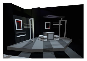 「PRESS」3Dパース