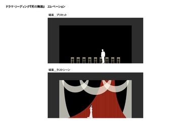 「死の舞踏」エレベーション(正面図)