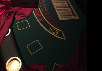 「JOKER TRAP」舞台写真(ポーカーテーブル)