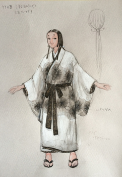 「新聞桜」デザイン画