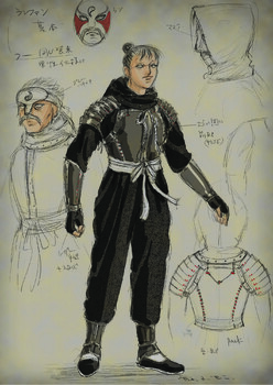 「鋼の錬金術師 完結編 復習者スカー」デザイン画