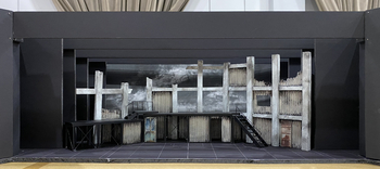 「WORLD Change The Sky」模型写真(曇り)