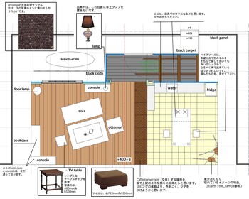 「おやすみ母さん」平面図