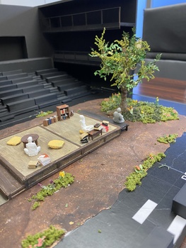「君は即ち春を吸い込んだ」模型