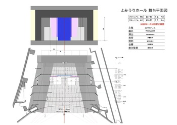 「The Agent!」平面図・正面図