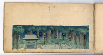 「大菩薩峠」デザイン画