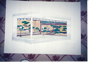 名古屋城菊人形展「徳川将軍260年の形容」デザイン画