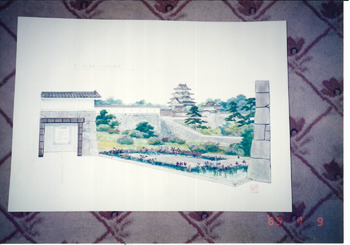 名古屋城菊人形展「徳川将軍260年の形容」デザイン画