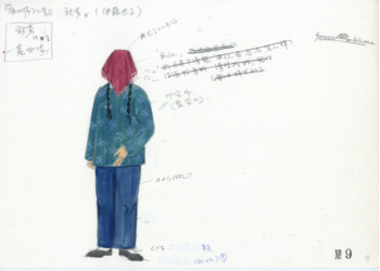 「雁の帰る時 ある残留孤児の記録より」スケッチ