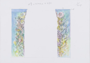 「シンデレラ」レースアーチ書き抜き