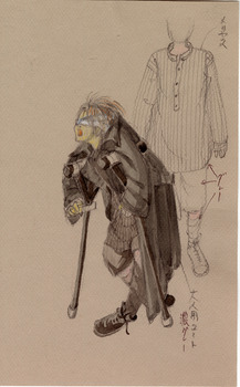「奇跡の人」衣装デザイン画